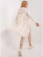 Kamizelka AT KZ model 20493296 1.06 ecru - FPrice Kamizelka AT KZ model 20493296 1.06 ecru - FPrice