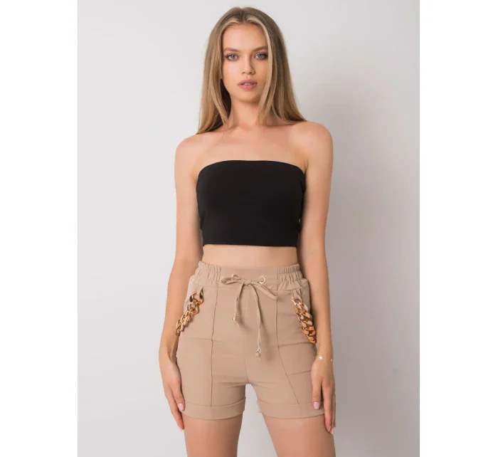 Šortky DHJ SN 13260.38P tmavě lila