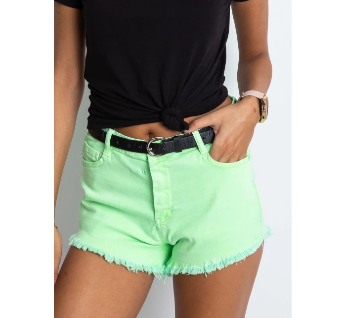 Šortky JMP SN 163 D.39P fluo zelená