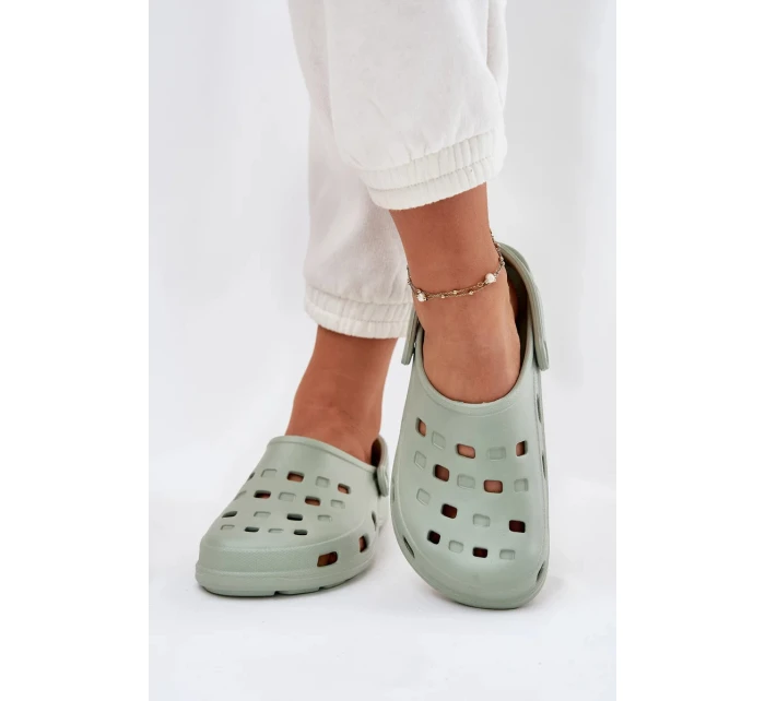 Dámské pěnové pantofle LEMIGO – mátové