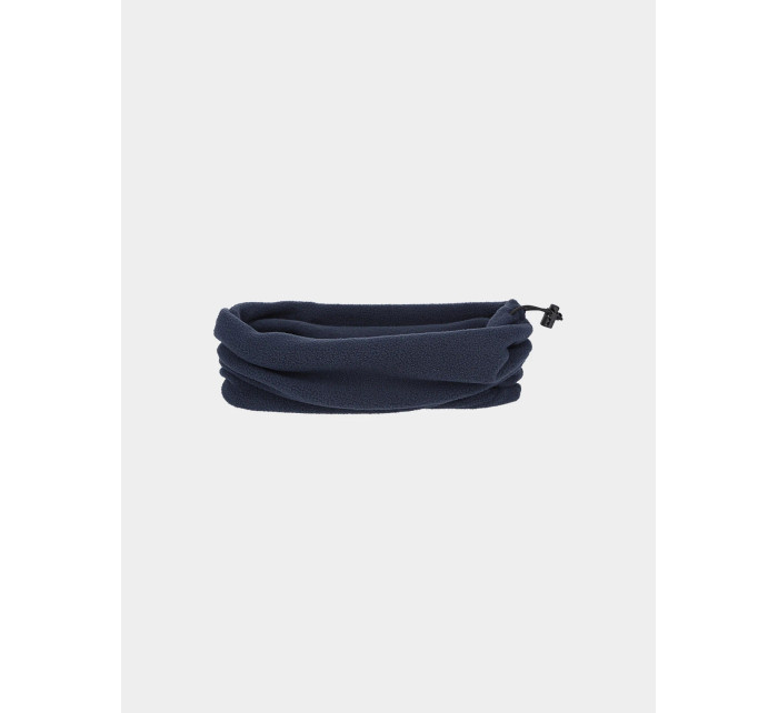 Unisex fleece šátek 4FAW23ABDAU043-31S tmavě modrý - 4F