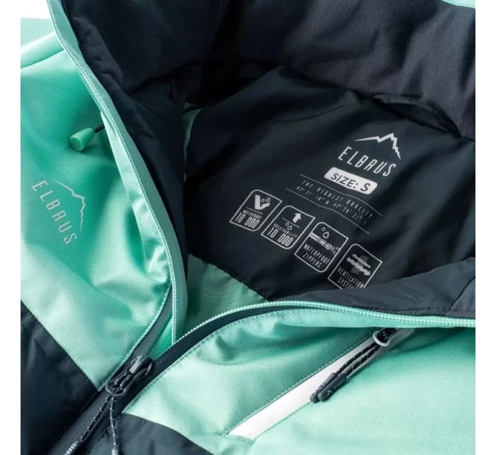 Dámská bunda Estella W 92800371922 zelená - Elbrus