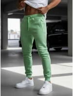 Pánské světle zelené tepláky Dstreet UX3451 Pánské světle zelené tepláky Dstreet UX3451