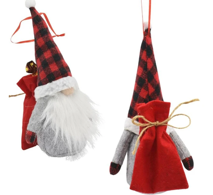 DEKORATIVNÍ TRPASLÍK TRPASLÍK S DÁRKOVOU TAŠKOU 20CM