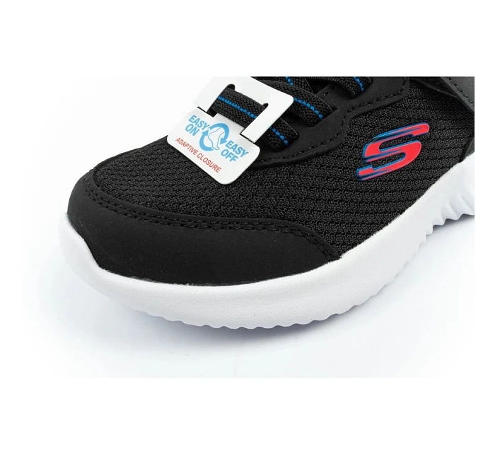 Dětská sportovní obuv Skechers Bounder na suchý zip lehká módní černá Dětská sportovní obuv Skechers Bounder na suchý zip lehká módní černá