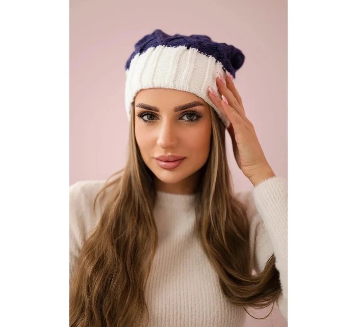 Milano fleecová čepice K203 tmavě model 18749969 - K-Fashion Milano fleecová čepice K203 tmavě model 18749969 - K-Fashion