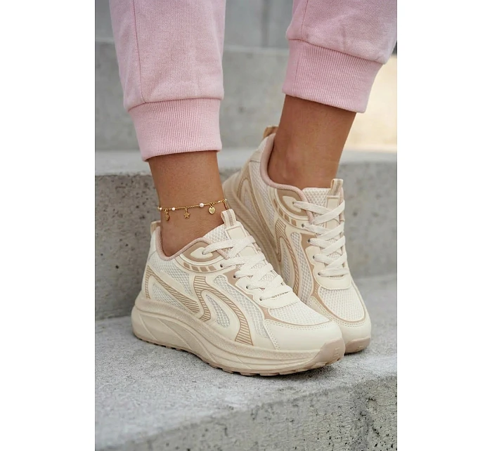 Dámské sportovní tenisky Big Star model 22073688 HIPOLY SYSTEM Béžové - Big Star Shoes