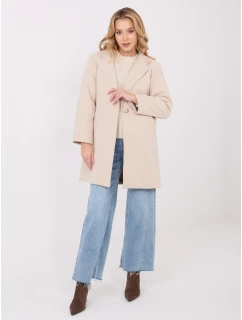 Kabát IT EN 20238.23 světle béžový