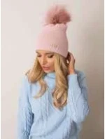 Dámská čepice.69 světle růžová