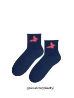 Vzorované netlačící ponožky Steven art.099 35-40