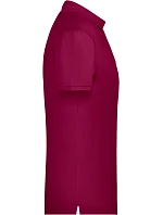 Daiber 8010 Pánské piqué polo z bio bavlny 02.8010 wine Daiber 8010 Pánské piqué polo z bio bavlny 02.8010 wine