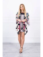 šaty s vázáním v béžové model 18748169 - K-Fashion šaty s vázáním v béžové model 18748169 - K-Fashion