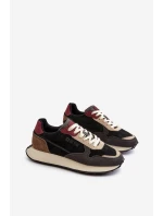 Pánské tenisky s pamětí Memory Foam System Big Star NN174357 Černé Pánské tenisky s pamětí Memory Foam System Big Star NN174357 Černé