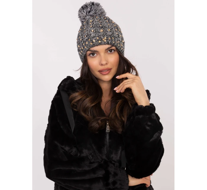 Czapka AT CZ szary model 20731360 - FPrice Czapka AT CZ szary model 20731360 - FPrice