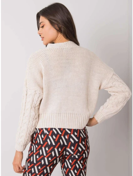 Dámský svetr D90031J90792A2 béžový