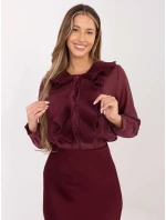 Koszula IT KS model 21786437 bordowy - FPrice