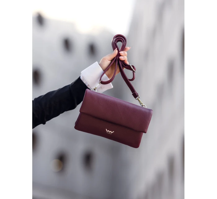 Dámská kabelka Vuch Yella Chic Wine Dámská kabelka Vuch Yella Chic Wine