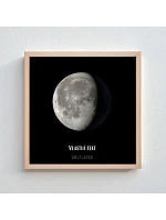 Personalizovaný magický fotoobraz v rámu - čtverec 20x20 - měsíční fáze Personalizovaný magický fotoobraz v rámu - čtverec 20x20 - měsíční fáze