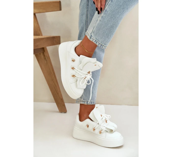 Dámská sportovní obuv / Bílá model 21075755 - Inello Dámská sportovní obuv / Bílá model 21075755 - Inello