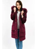 ZIMOWA KURTKA DAMSKA Z KAPTUREM model 21242176 - Libland