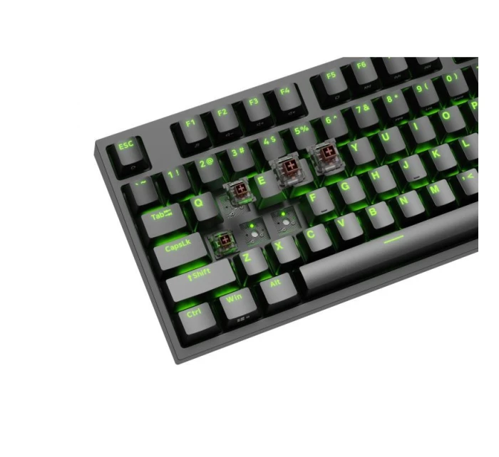 HERNÍ KLÁVESNICE GENESIS THOR 404 TKL US RGB PODSVÍCENÍ MECHANICKÁ ČERNÁ KAILH BOX HNĚDÁ HERNÍ KLÁVESNICE GENESIS THOR 404 TKL US RGB PODSVÍCENÍ MECHANICKÁ ČERNÁ KAILH BOX HNĚDÁ