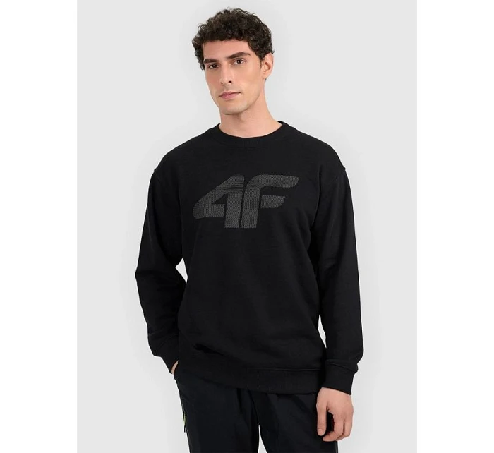 Pánská mikina bez kapuce 4F 4FRMM00TSWSM2479-20S