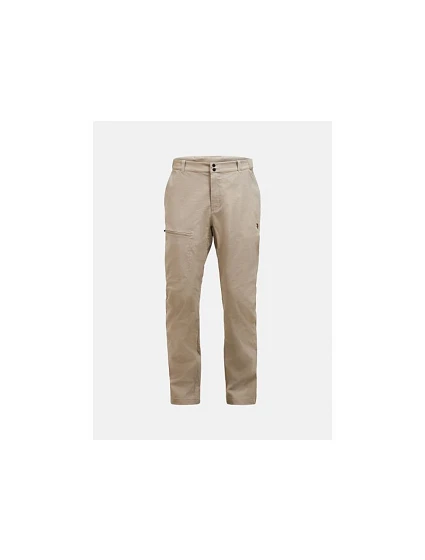 Pánské kalhoty Peak Performance M Iconiq Pants, barva béžová