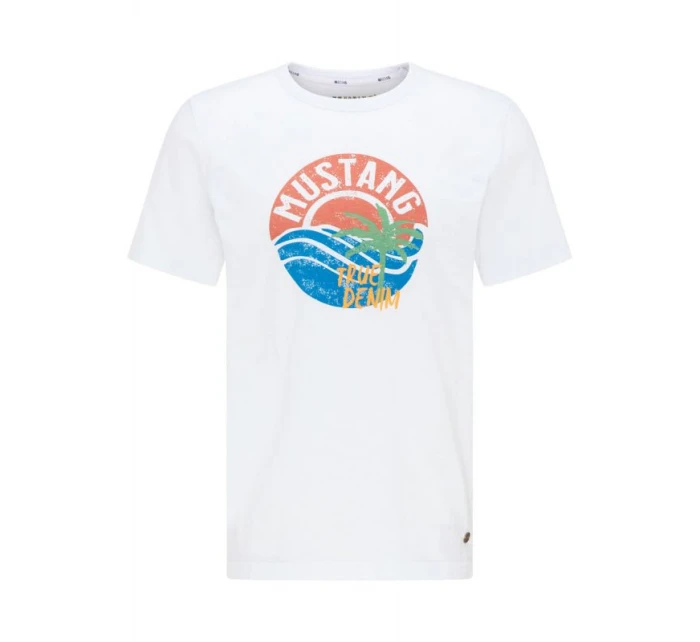 Tričko s logem Mustang Alex M 1009534 2045 Tričko s logem Mustang Alex M 1009534 2045