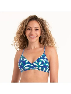 Style Minou Top Bikini - horní díl 8733-1 modrá oceán - RosaFaia