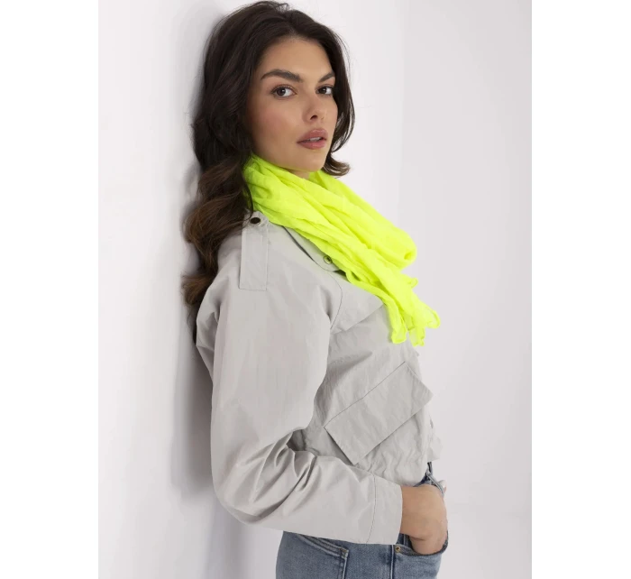 Chustka AT CH model 21129430 fluo żółty - FPrice