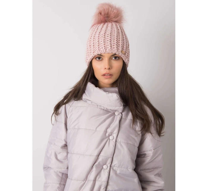 Dámská čepice JK CZ 33 cap.17 světle růžová