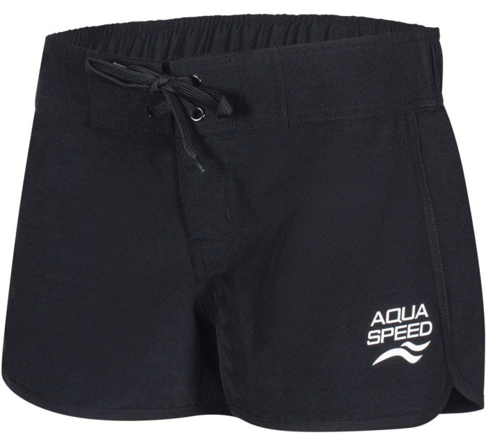 AQUA SPEED Plavecké šortky Viki Black Pattern 07