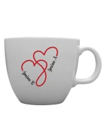 Personalizovaný MEGA XXL keramický hrnek 1000 ml pro zamilované