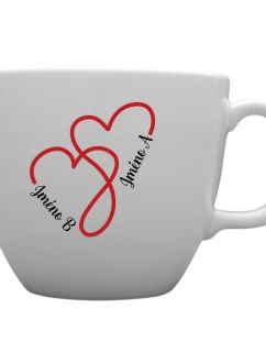 Personalizovaný MEGA XXL keramický hrnek 1000 ml pro zamilované