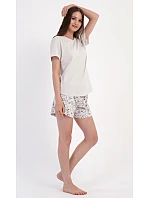 Dámské pyžamo šortky model 22405270 - Vienetta Dámské pyžamo šortky model 22405270 - Vienetta