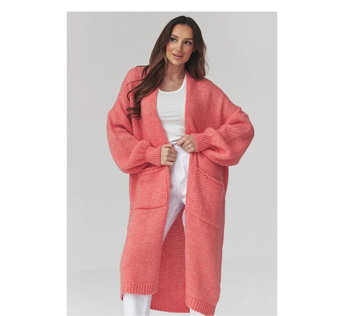 Svetr na zapínání model 226870 Makadamia Svetr na zapínání model 226870 Makadamia