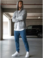 Pánské modré tepláky Dstreet model 21963763 - FashionStreet