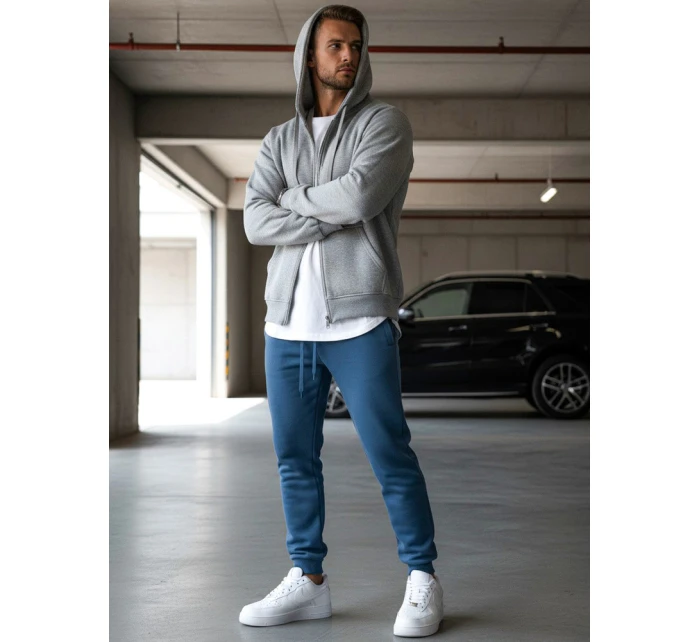 Pánské modré tepláky Dstreet model 21963763 - FashionStreet