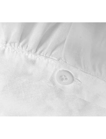 Bílá dámská košile s krátkými rukávy model 18406808 - S&G Collection