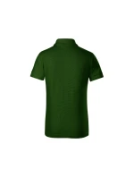 Dětská polokošile Pique (lahvově zelená)