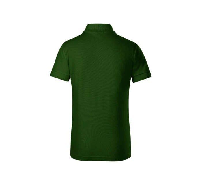 Dětská polokošile Pique (lahvově zelená)
