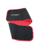 MAGNETICKÝ HULA HOP SET ČERNÝ HHM15 S POČÍTADLEM HMS + ZEŠTÍHLUJÍCÍ PÁS BR163 ČERVENÝ