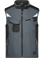 Daiber JN 845 Pracovní vesta - Strong 02.0845 carbon/black