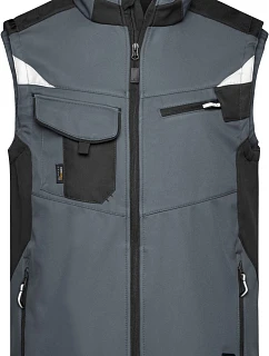 JN Pracovní vesta Strong 02.0 carbon/black model 22492029 - Daiber