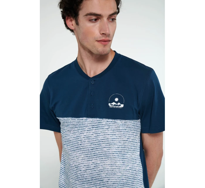 Pyžamo s knoflíkovou légou model 19698512 - Vamp Pyžamo s knoflíkovou légou model 19698512 - Vamp