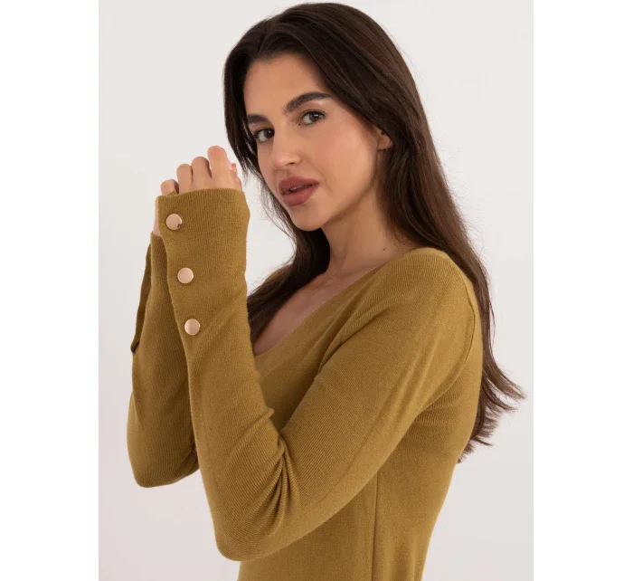 Jumper AT SW 2334.91 olivově zelený