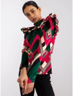 Halenka DHJ BZ 6533C 1.81P tmavě zelená