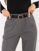 Spodnie IT SP model 21776425 ciemny szary - FPrice Spodnie IT SP model 21776425 ciemny szary - FPrice