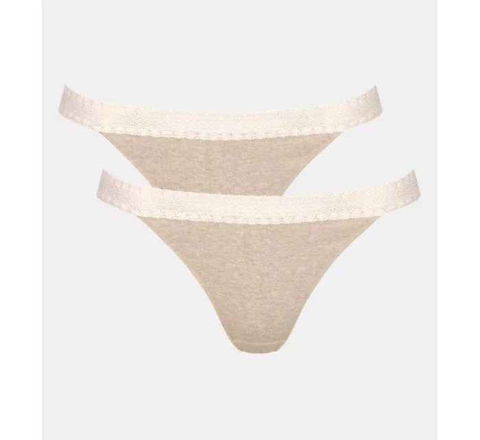 sloggi GO Ribbed R Tanga C2P - GRAY - SLOGGI GRAY - SLOGGI sloggi GO Ribbed R Tanga C2P - GRAY - SLOGGI GRAY - SLOGGI