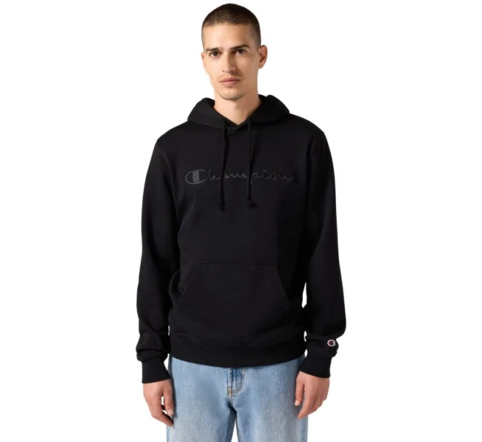 Pánská mikina s kapucí černá model 21493728 KK001 pánské - CHAMPION
